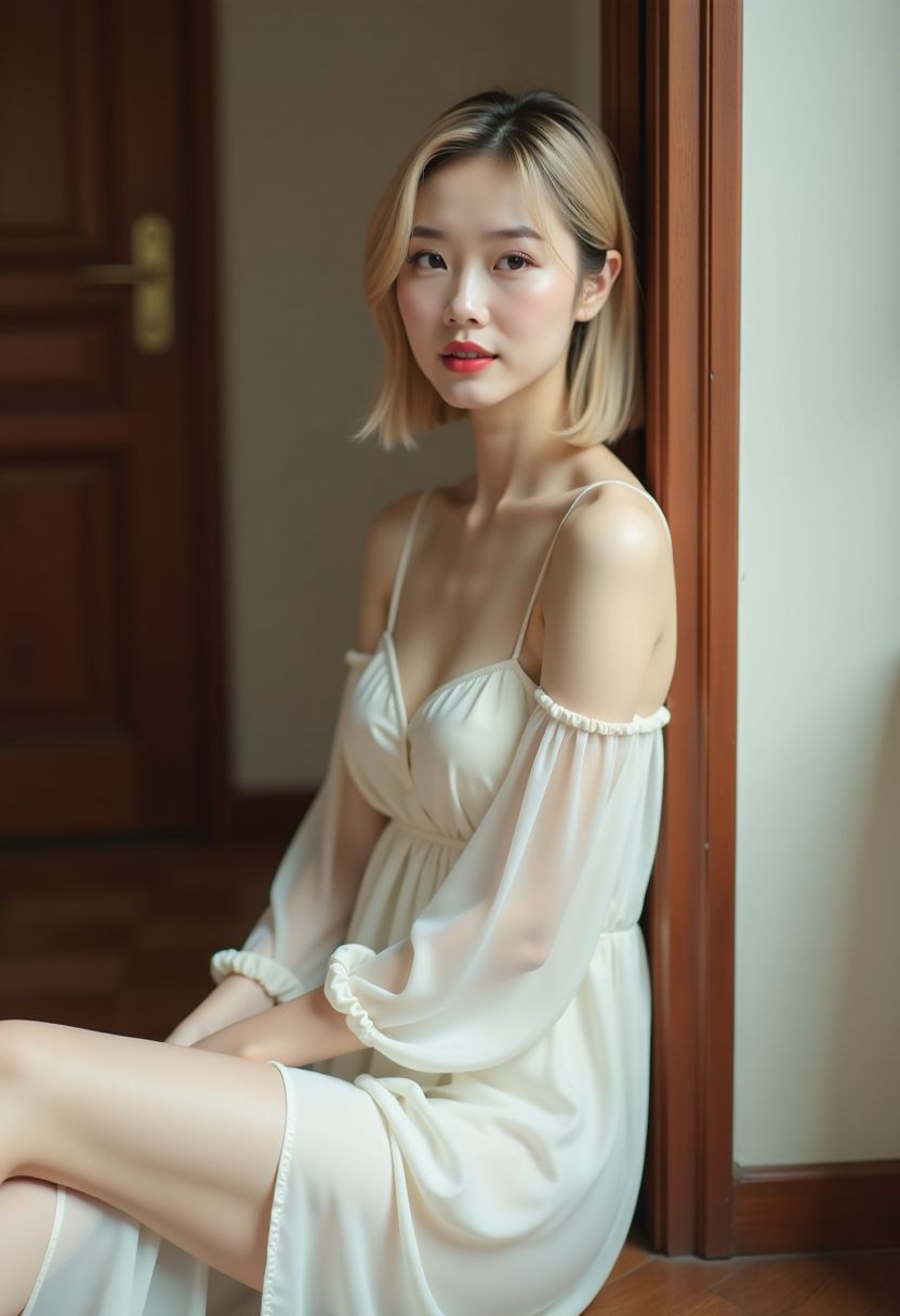 白塔灯火海报